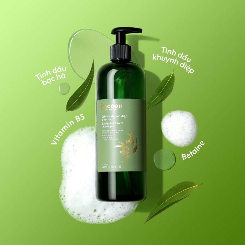 Gel Tắm Khuynh Diệp Bạc Hà